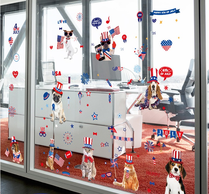 〈アメリカンスタイル〉ハピネスペットたちの米国独立記念日