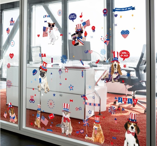〈アメリカンスタイル〉ハピネスペットたちの米国独立記念日