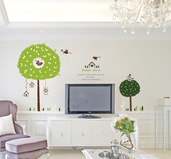 <アレンジできて楽しい>木と鳥の家