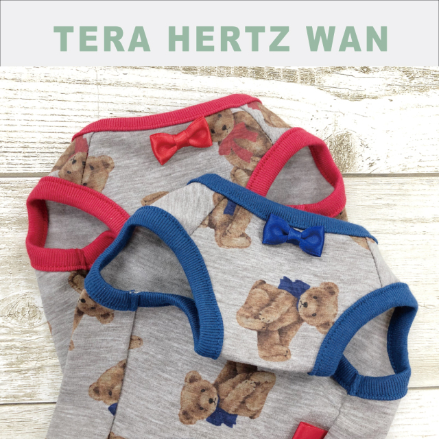 テラヘルツワン・テラベアベルクロタンク（2色）12388[犬服][SSから/FBM/FBL]