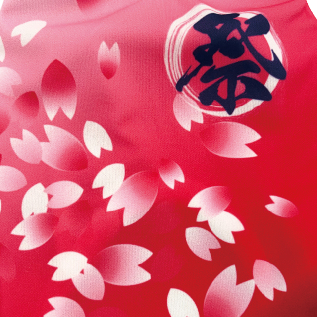 2026夏物新作ドッグウェア　[熱中症対策]【スーパークール×クール・MATSURI】（2色）12509[犬服][SSからSL]