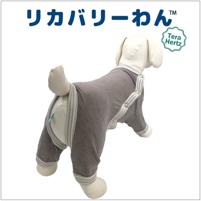 犬リカバリーウェア　着脱カンタン! ロングセラー♪人気商品! 【テラヘルツ・サイド開きパジャマ】50035（脇開きタイプ）犬パジャマ