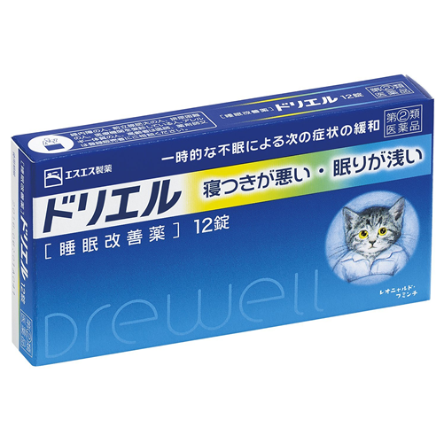 【指定第2類医薬品】ドリエル 12錠