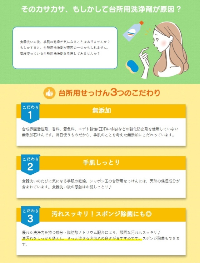 台所用せっけん泡タイプ 300ml