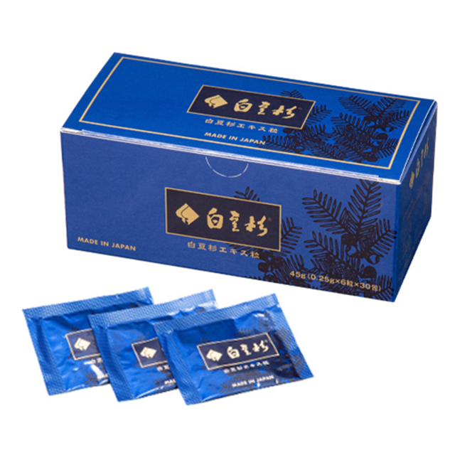 白豆杉エキス粒（小箱・6粒×30袋）