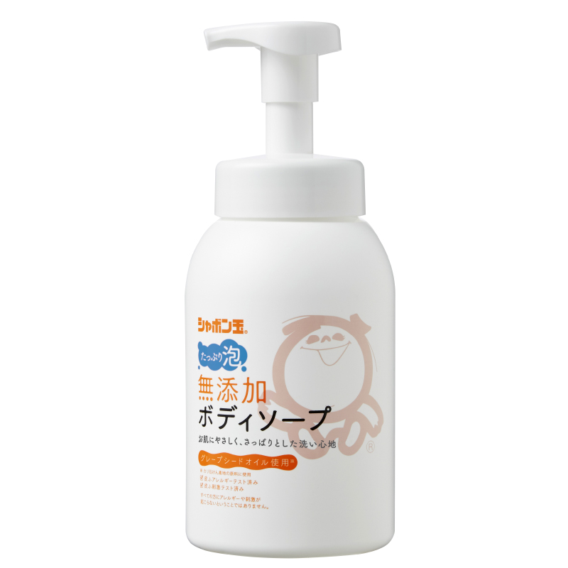 無添加ボディたっぷり泡ボトル    570ml