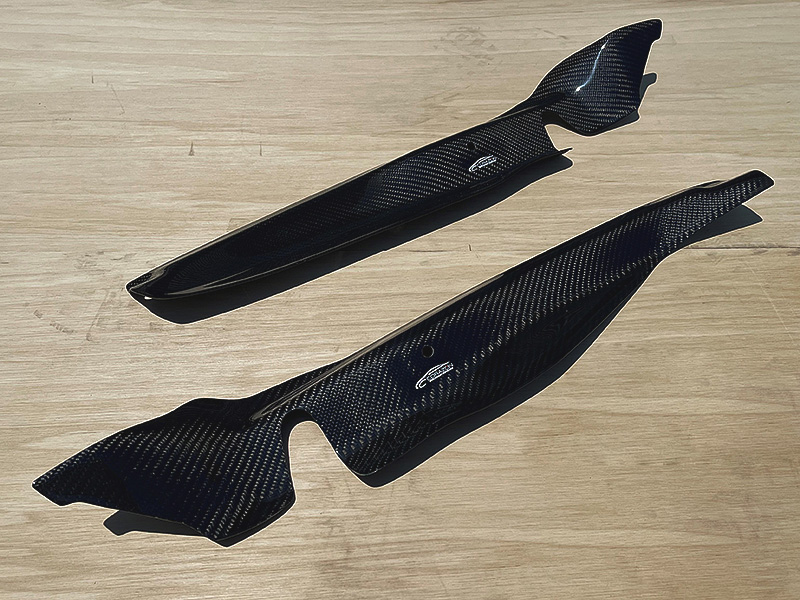 【アウトレット】CORAZON　フェンダーカバー（綾織カーボン） 　　レヴォーグ/WRX （VM/VA）　1台分セット