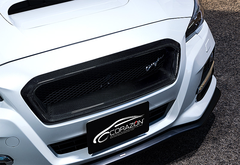 CORAZON　フロントグリルタイプS（フルカーボン）　レヴォーグ　VM4／VMG 専用