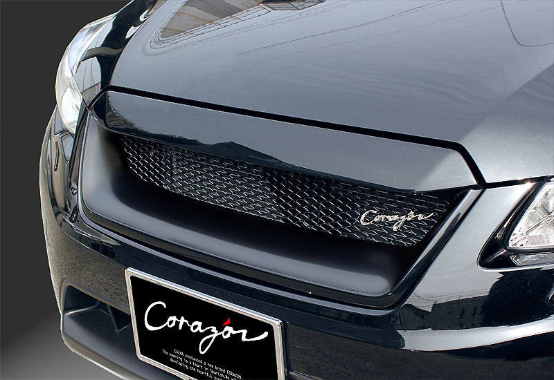 CORAZON　フロントグリルタイプS　（FRP）【色付き】インプレッサ＆XV　GP／GJ（A型～） 専用