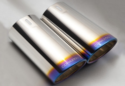 【アウトレット】CORAZON　エキゾーストフィニッシャー　（1台分２個セット）　レヴォーグ　VM4／VMG 専用