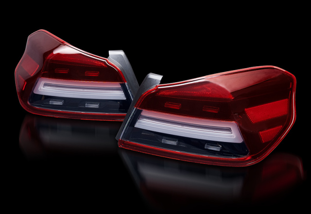 CORAZON LEDテールランプ Type-R RED WRX VAB/VAG 専用