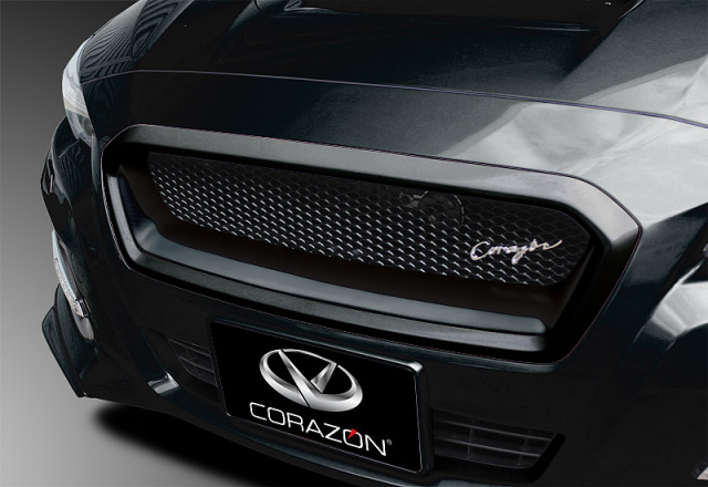 CORAZON フロントグリルタイプS（FRP）【色付き】レヴォーグ VM4／VMG 専用 