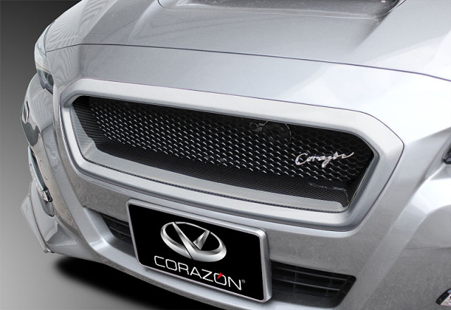 CORAZON フロントグリルタイプS（カーボン）【色付き】レヴォーグ VM4  
