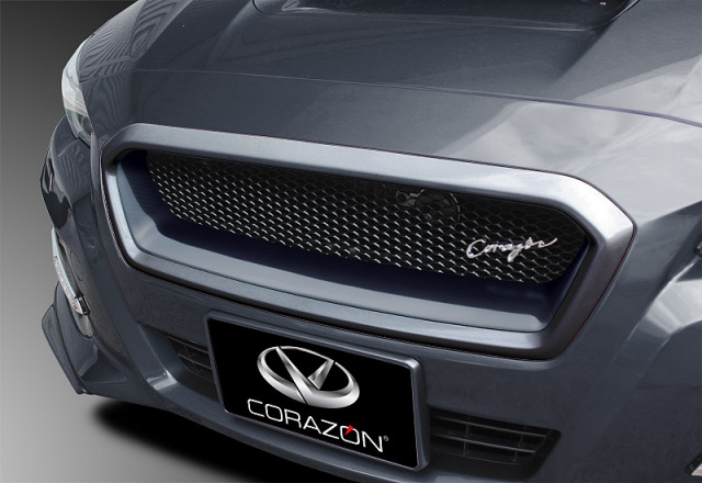 CORAZON フロントグリルタイプS（FRP）【色付き】レヴォーグ VM4／VMG 専用 