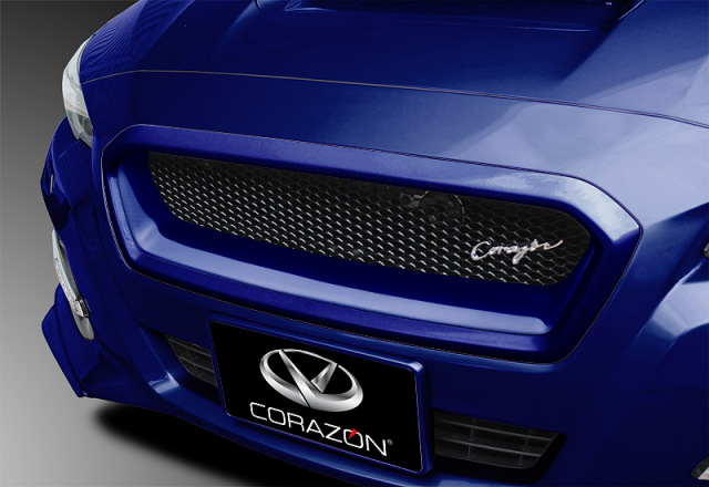 CORAZON フロントグリルタイプS（FRP）【色付き】レヴォーグ VM4／VMG 専用 