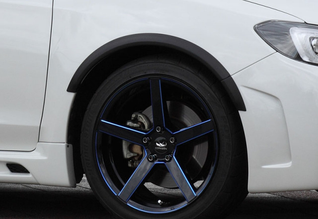 CORAZON フロントホイールアーチトリム 右側セット［FRP］未塗装