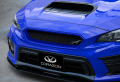 CORAZON　フロントグリルタイプS（FRP）【色付き】WRX STI/S4　VAB／VAG D~F型