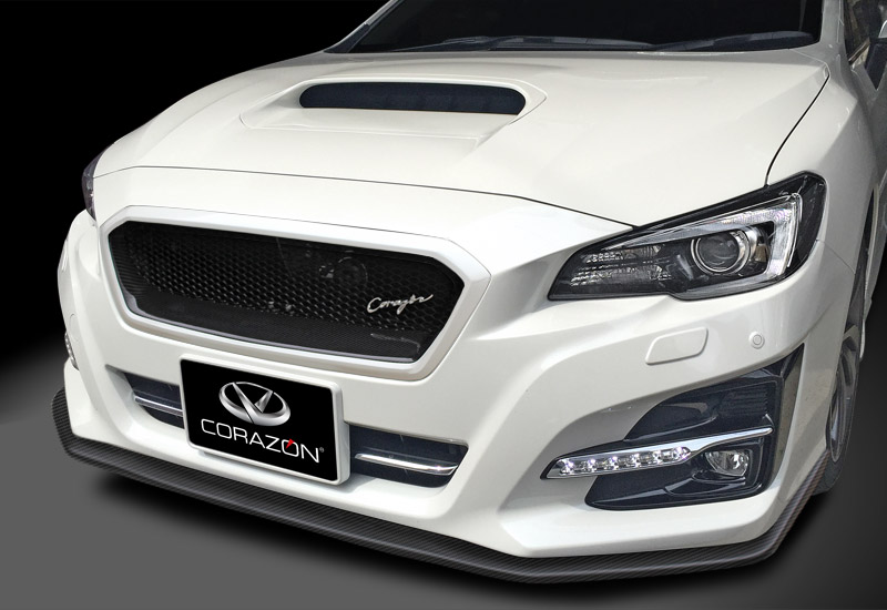 CORAZON　フロントグリルタイプS（カーボン）【色付き】レヴォーグ　VM4／VMG D~F型