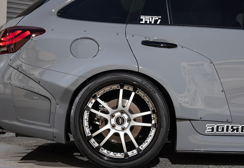 CORAZON 　リヤワイドフェンダー　　FRP【未塗装】　　レヴォーグ（VM）