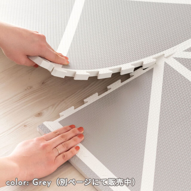 送料無料】プレイマット ジョイントマット ターコイズ Bonheur