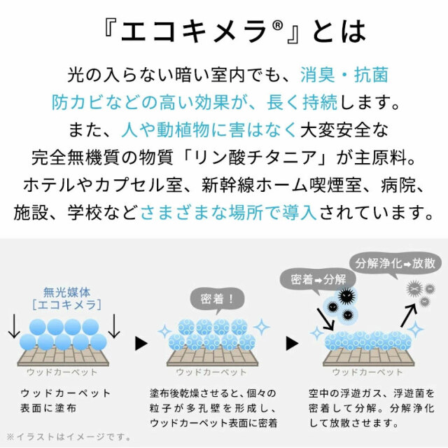 1梱包タイプ】JS-500シリーズ江戸間6畳用コルクカーペット約
