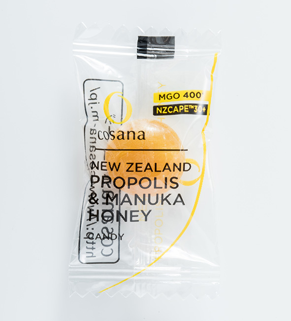 NZ産プロポリス入りマヌカハニーMGO400+ キャンディ 【ネコポス便可】