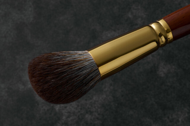 BISYŌDŌ パーフェクトフィットブラシ B-F-05 Bisyodo B-F-05 Finishing Powder Brush (Long Series) - Fude
