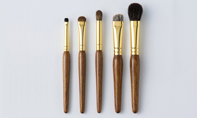 KR-SET5 目元ブラシ/カリン５本セット