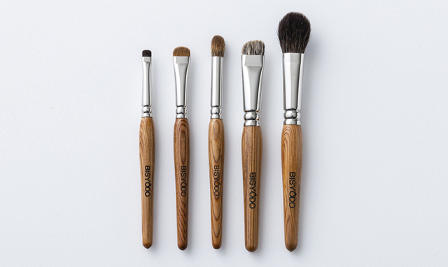 YS-SET5 目元ブラシ屋久杉５本セット