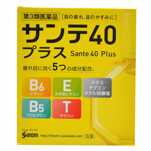 【第3類医薬品】参天製薬サンテ40プラス12mL
