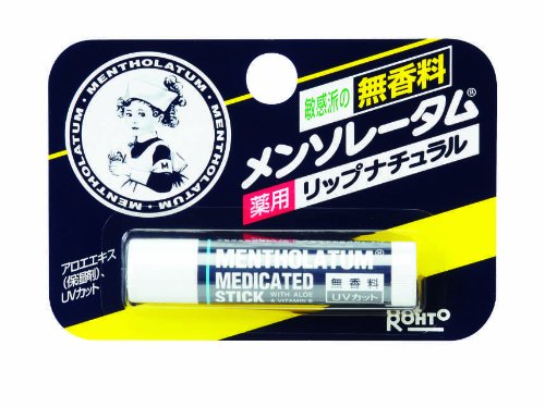 【医薬部外品】ロート製薬メンソレータム薬用リップナチュラル4.5g