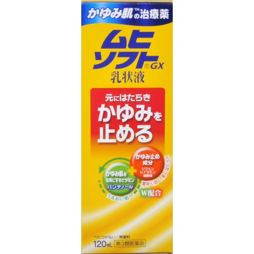 【第3類医薬品】池田模範堂ムヒソフト乳状液120mL
