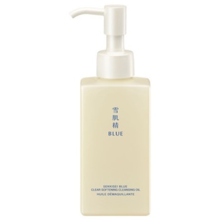 【特価品】 コーセー 雪肌精 ＢＬＵＥ　クリア ソフニング　クレンジング オイル 130mL / 非売品シール付き
