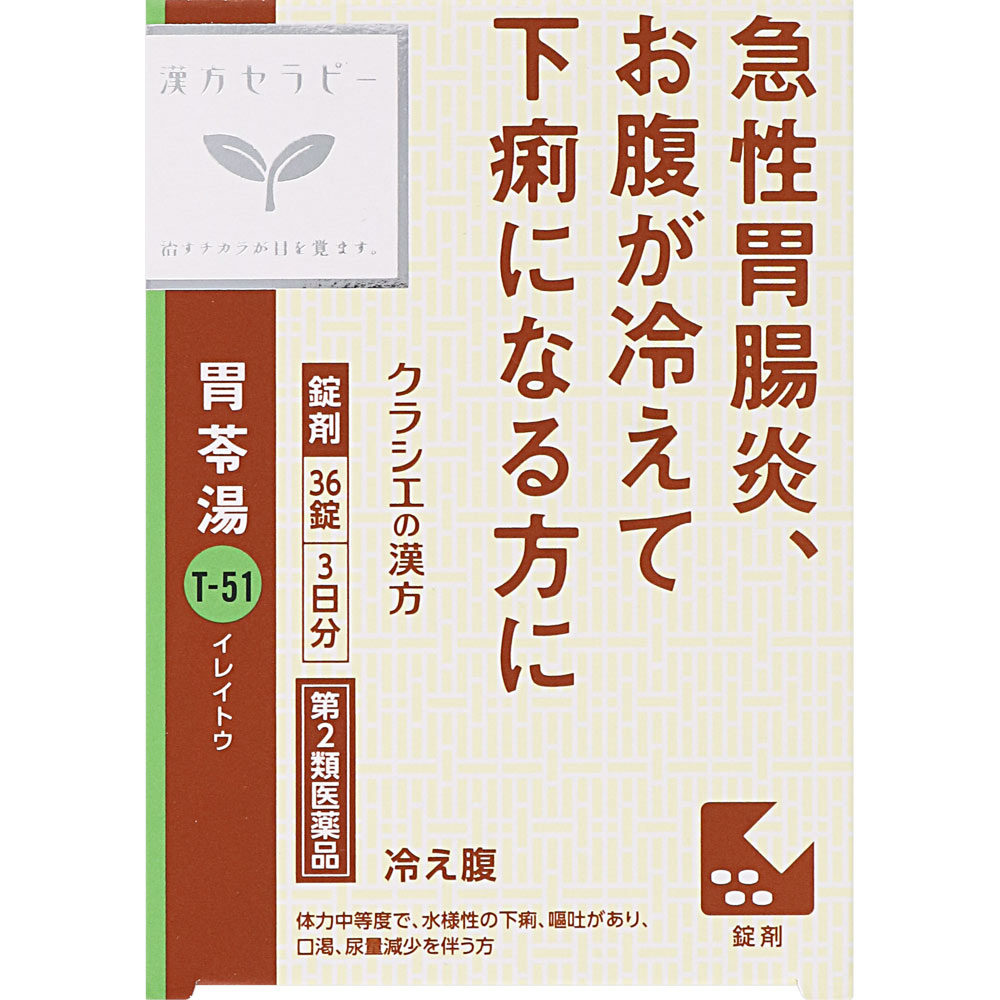 クラシエ薬品漢方セラピー胃苓湯エキスEX錠