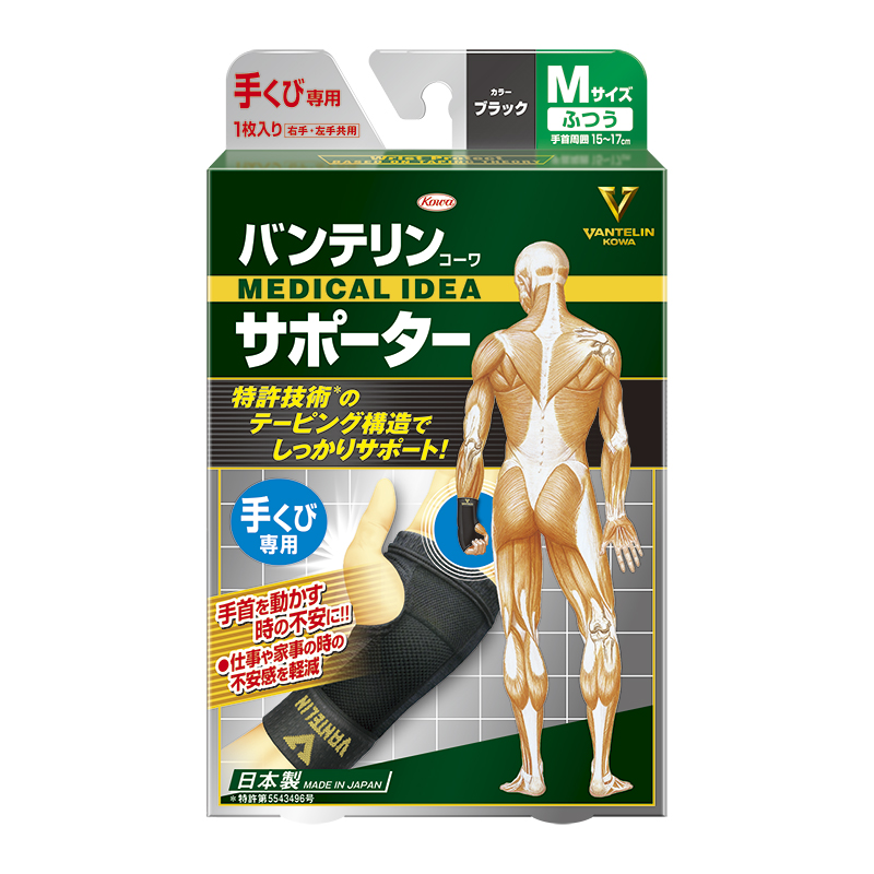 バンテリンコーワサポーター手くび専用