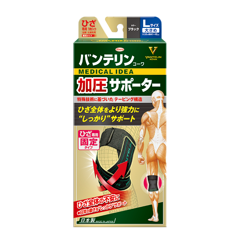 バンテリンコーワ加圧サポーターひざ専用