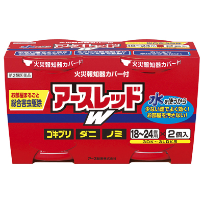 【第2類医薬品アース製薬アースレッドＷ18～24畳用30ｇ×2個