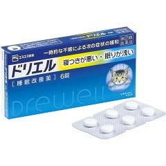 【指定第2類医薬品】エスエス製薬ドリエル6錠