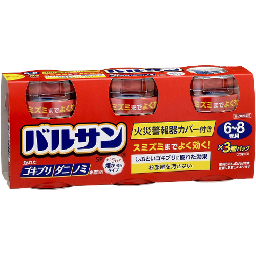【第2類医薬品】ライオンバルサン6-8畳用20g×3個