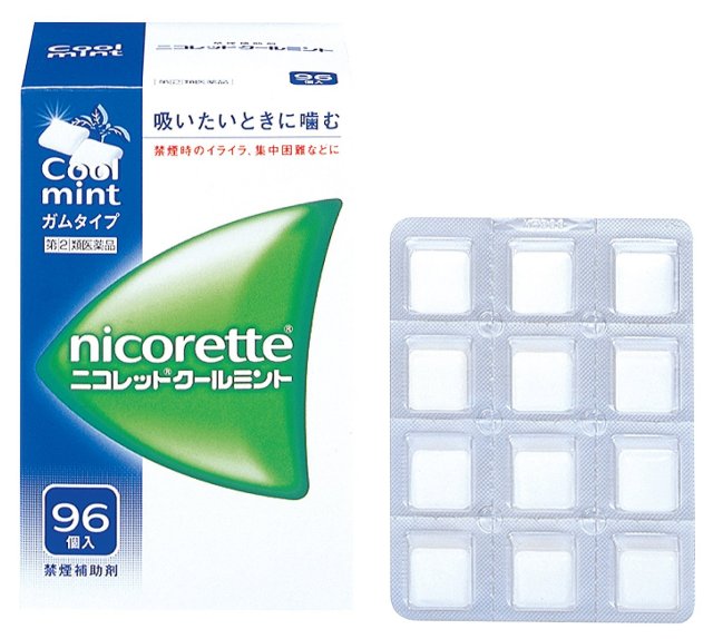 【指定第2類医薬品】武田薬品工業ニコレットクールミント96個