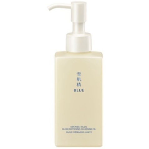 【特価品】コーセー 雪肌精 ＢＬＵＥ　クリア ソフニング　クレンジング オイル 130mL / 非売品シール付き