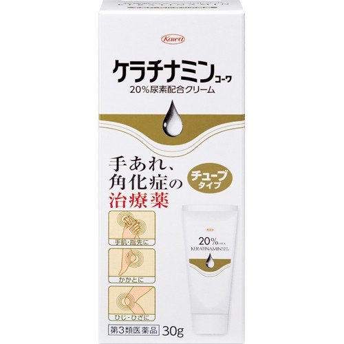 ケラチナミンコーワ20％尿素配合クリーム