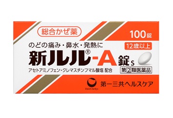 【第(2)類医薬品】 第一三共ヘルスケア 新ルル-A錠s 100錠