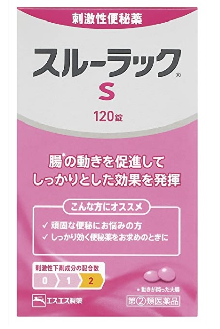 【指定第2類医薬品】エスエス製薬スルーラックS120錠