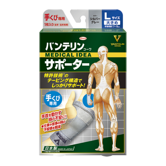 バンテリンコーワサポーター手くび専用