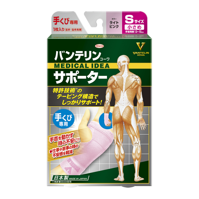 バンテリンコーワサポーター手くび専用