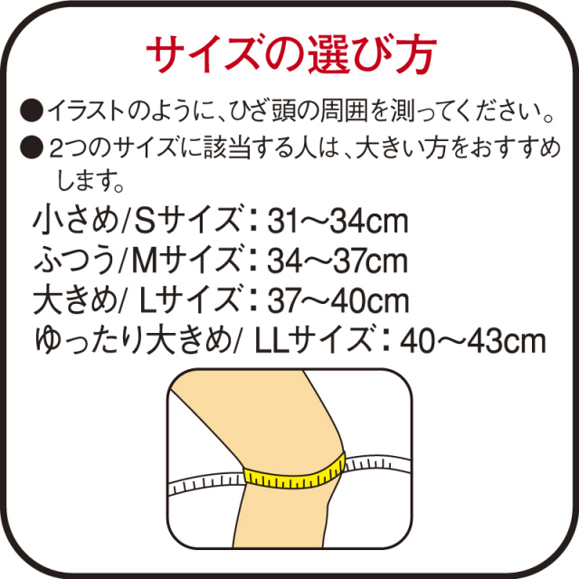 バンテリンコーワサポーターひざ専用