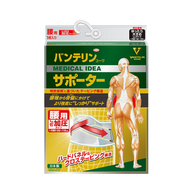 バンテリンコーワ加圧サポーター腰用