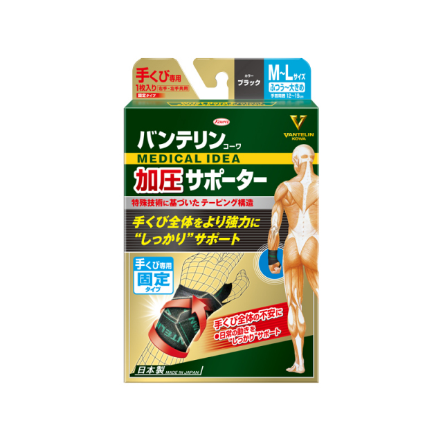 バンテリンコーワ加圧サポーター手くび専用