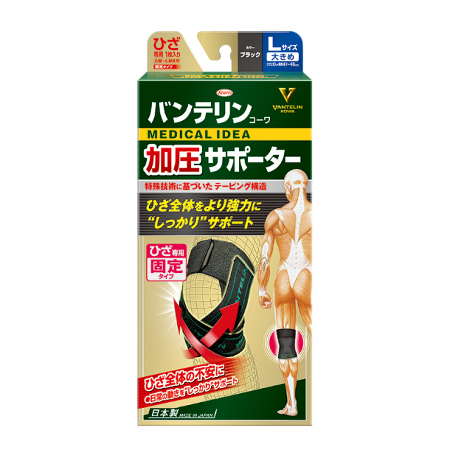 バンテリンコーワ加圧サポーターひざ専用